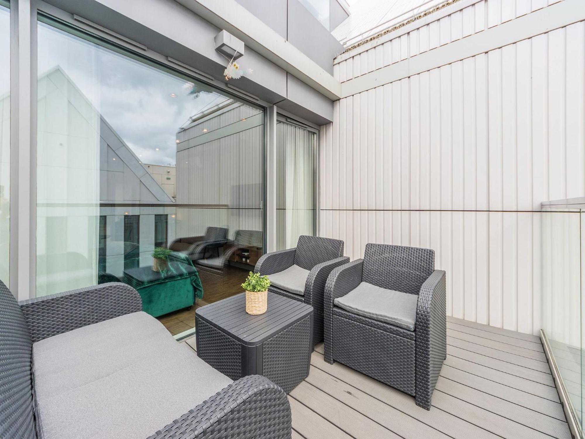 Flatbook - City Center Apartments Granaria With Parking Gdańsk Rom bilde